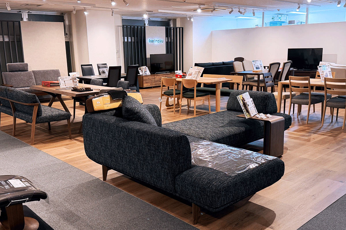 リビング・ダイニング展示エリア①