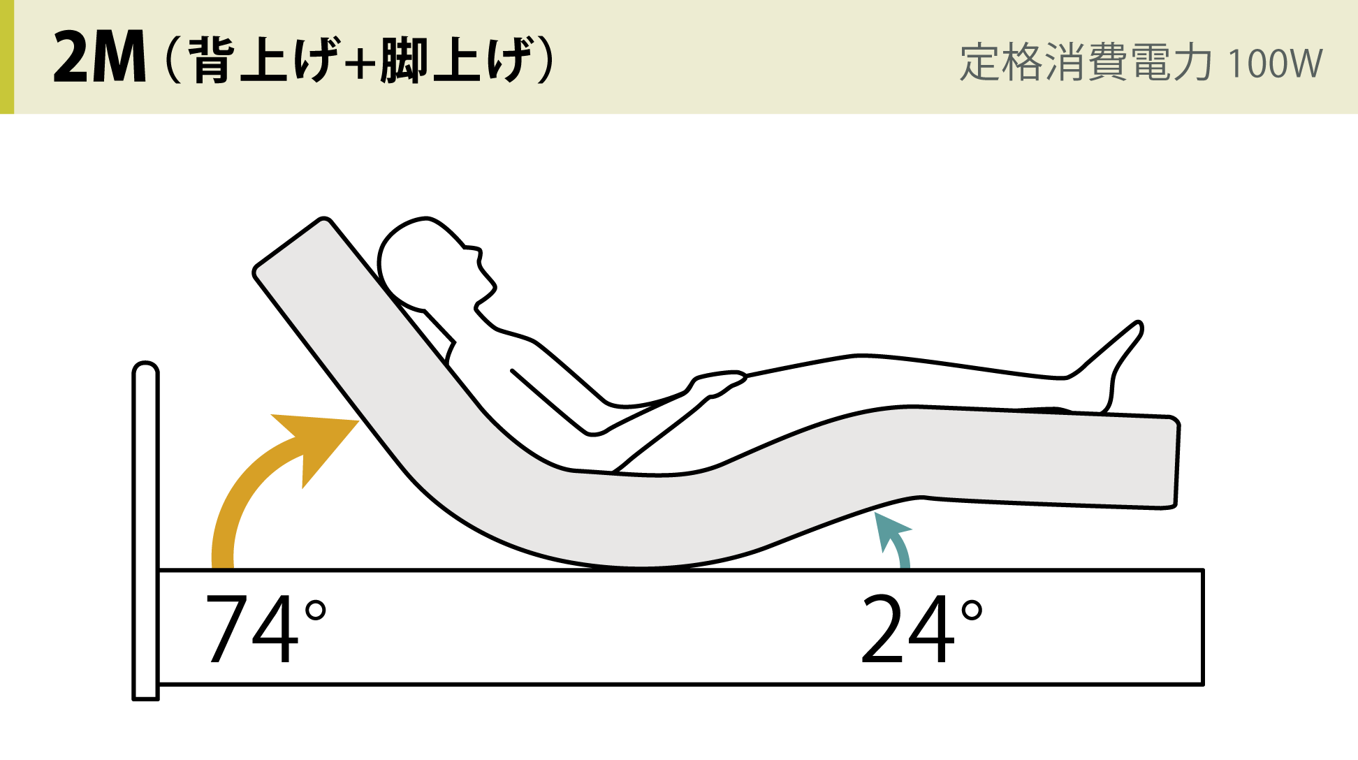 フランスベッド｜レステックス-101F (2モーター) ペールオーク色 シングル