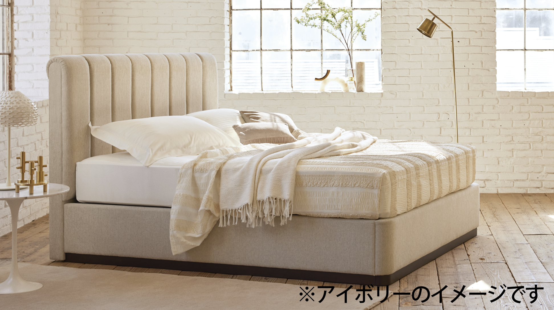 日本ベッド｜レストクイーン ライトグレー色 E583 キング