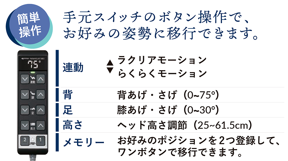 パラマウントベッド｜INTIME 3000 (3モーター / ラウンドHB / Active Sleep ANALYZERなし) クラッシーダーク色 セミダブル