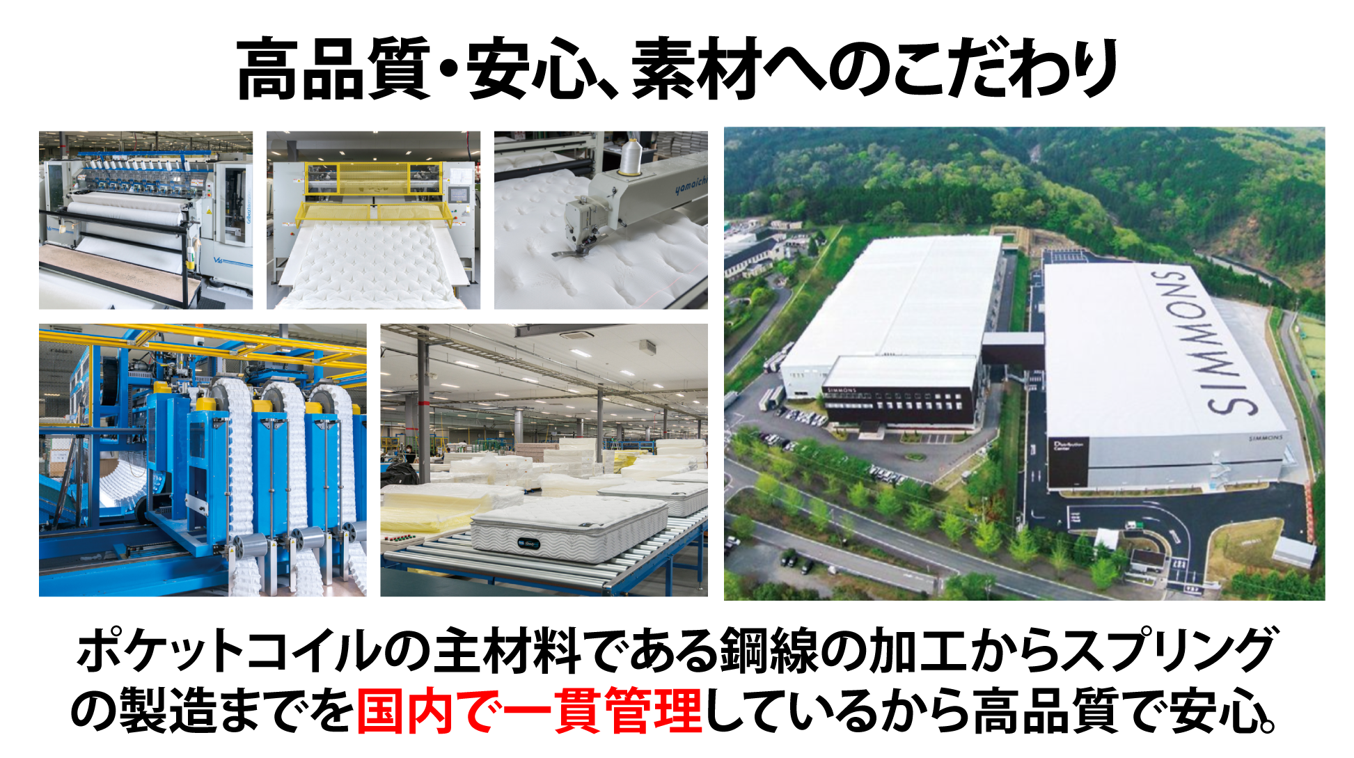 シモンズ|6.5インチ ニューフィット AB2112A セミダブル